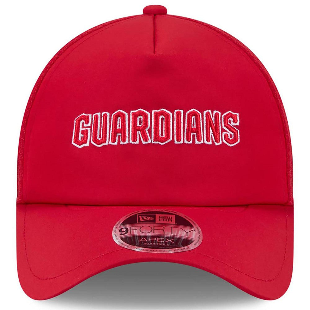 Cleveland Guardians New Era 2026 Batting Practice Alternate Apex 9FORTY Adjustable Hat - Red - New Era on Sale