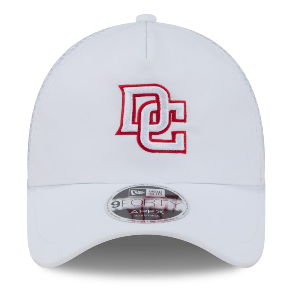 Washington Nationals New Era 2026 Batting Practice Apex 9FORTY Adjustable Trucker Hat - White - New Era Online