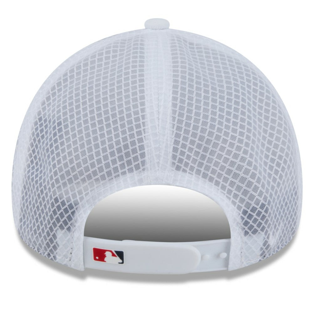 Washington Nationals New Era 2026 Batting Practice Apex 9FORTY Adjustable Trucker Hat - White - New Era Online