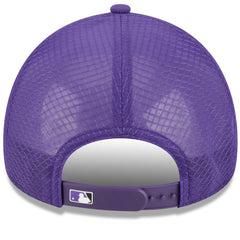 Colorado Rockies New Era 2026 Batting Practice Apex 9FORTY Adjustable Trucker Hat - Purple - New Era Online