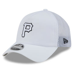 Pittsburgh Pirates New Era 2026 Batting Practice Apex 9FORTY Adjustable Trucker Hat - White - New Era Lifestyle
