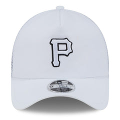 Pittsburgh Pirates New Era 2026 Batting Practice Apex 9FORTY Adjustable Trucker Hat - White - New Era Lifestyle