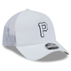 Pittsburgh Pirates New Era 2026 Batting Practice Apex 9FORTY Adjustable Trucker Hat - White - New Era Lifestyle
