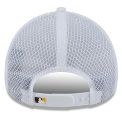 San Diego Padres New Era 2026 Batting Practice Apex 9FORTY Adjustable Trucker Hat - White - New Era on Sale