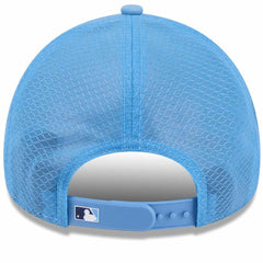 Tampa Bay Rays New Era 2026 Batting Practice Apex 9FORTY Adjustable Trucker Hat - Light Blue - New Era Sale