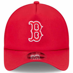 Boston Red Sox New Era 2026 Batting Practice Apex 9FORTY Adjustable Trucker Hat - Red - New Era Lifestyle