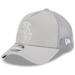 Chicago White Sox New Era 2026 Batting Practice Apex 9FORTY Adjustable Trucker Hat - Gray - New Era Lifestyle