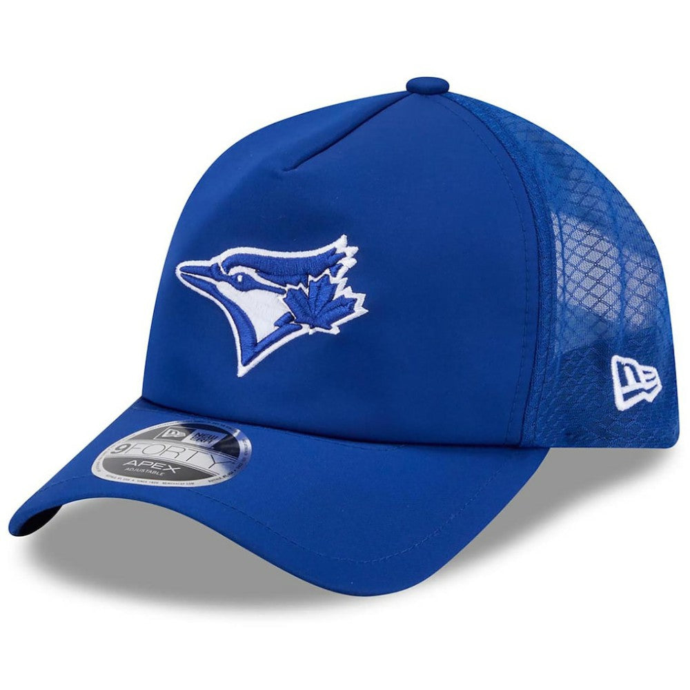 Toronto Blue Jays New Era 2026 Batting Practice Apex 9FORTY Adjustable Trucker Hat - Royal - New Era on Sale