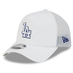 Los Angeles Dodgers New Era 2026 Batting Practice Apex 9FORTY Adjustable Trucker Hat - White - New Era Online