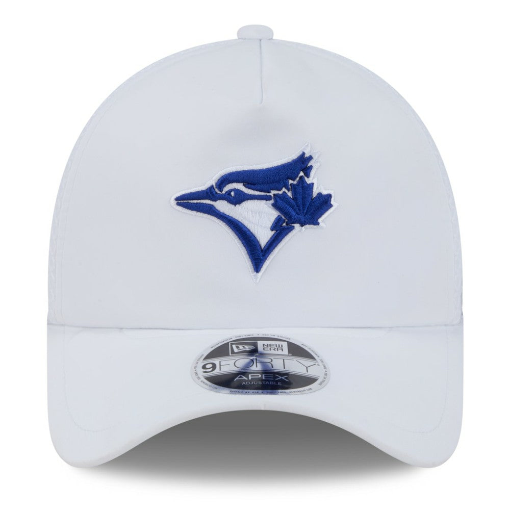 Toronto Blue Jays New Era 2026 Batting Practice Apex 9FORTY Adjustable Trucker Hat - White - New Era Sale