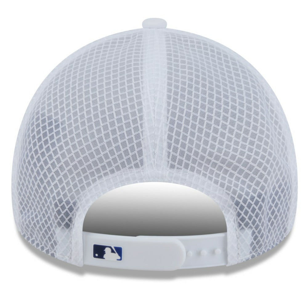 Toronto Blue Jays New Era 2026 Batting Practice Apex 9FORTY Adjustable Trucker Hat - White - New Era Sale