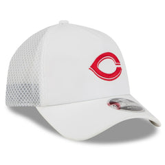 Cincinnati Reds New Era 2026 Batting Practice Apex 9FORTY Adjustable Trucker Hat - White - New Era Online