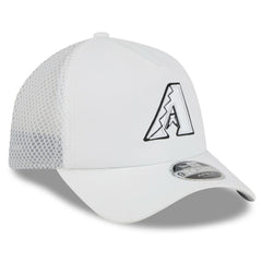 Arizona Diamondbacks New Era 2026 Batting Practice Apex 9FORTY Adjustable Trucker Hat - White - New Era Discount