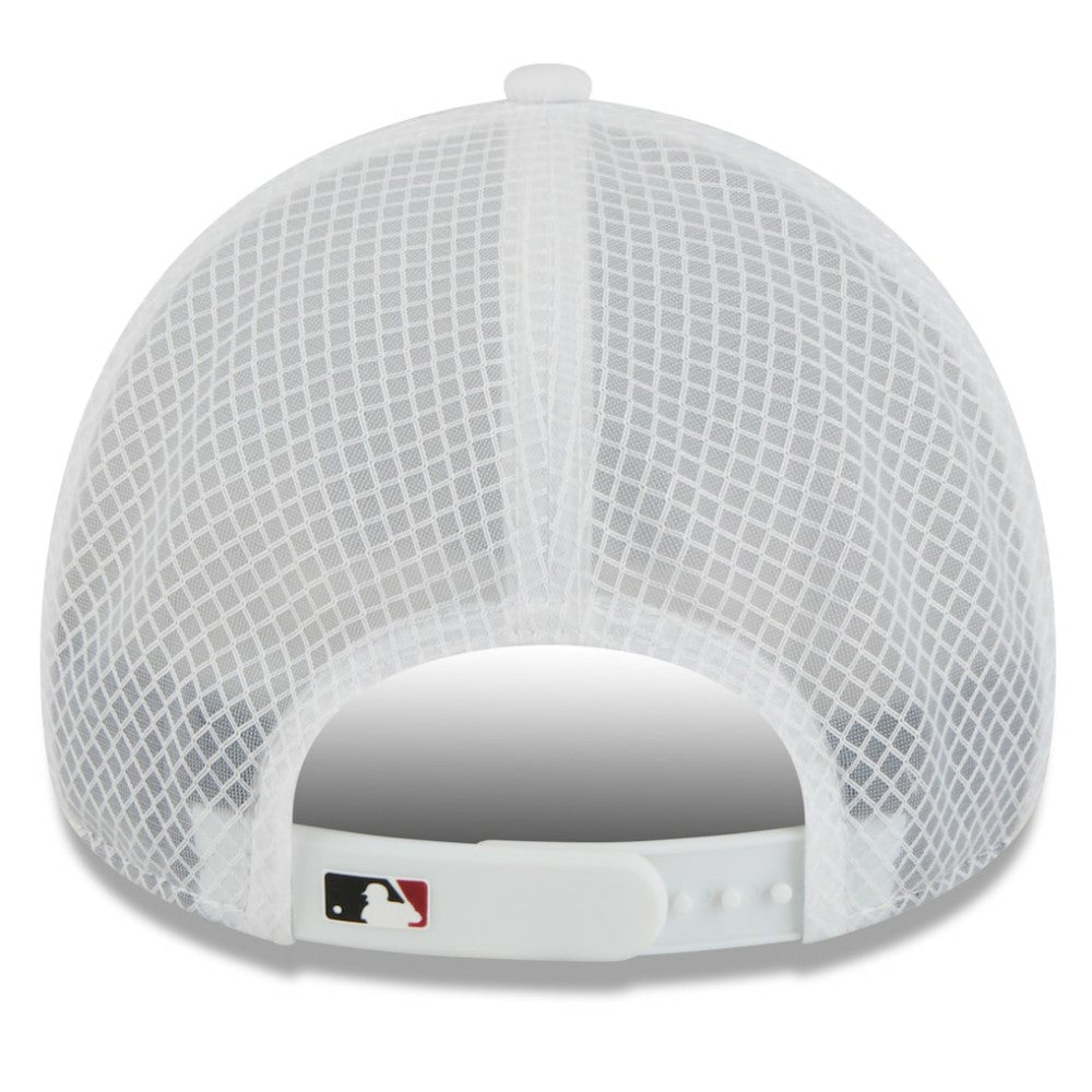 Arizona Diamondbacks New Era 2026 Batting Practice Apex 9FORTY Adjustable Trucker Hat - White - New Era Discount