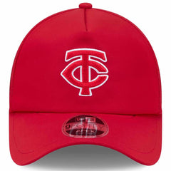 Minnesota Twins New Era 2026 Batting Practice Apex 9FORTY Adjustable Trucker Hat - Red - New Era on Sale