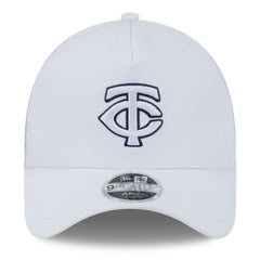 Minnesota Twins New Era 2026 Batting Practice Apex 9FORTY Adjustable Trucker Hat - White - New Era on Sale