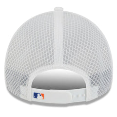 New York Mets New Era 2026 Batting Practice Apex 9FORTY Adjustable Trucker Hat - White - New Era Sale