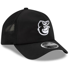 Baltimore Orioles New Era 2026 Batting Practice Apex 9FORTY Adjustable Trucker Hat - Black - New Era Discount