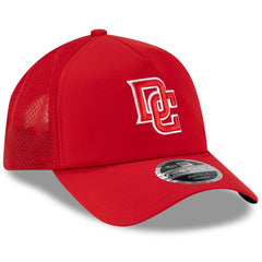 Washington Nationals New Era 2026 Batting Practice Apex 9FORTY Adjustable Trucker Hat - Red - New Era Discount