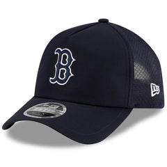 Boston Red Sox New Era 2026 Batting Practice Apex 9FORTY Adjustable Trucker Hat - Navy - New Era on Sale