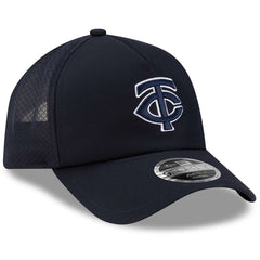 Minnesota Twins New Era 2026 Batting Practice Apex 9FORTY Adjustable Trucker Hat - Navy - New Era on Sale