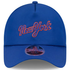 New York Mets New Era 2026 Batting Practice Apex 9FORTY Adjustable Trucker Hat - Royal - New Era on Sale