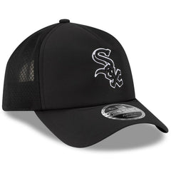 Chicago White Sox New Era 2026 Batting Practice Apex 9FORTY Adjustable Trucker Hat - Black - New Era Online