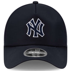 New York Yankees New Era 2026 Batting Practice Apex 9FORTY Adjustable Trucker Hat - Navy - New Era Discount