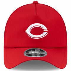 Cincinnati Reds New Era 2026 Batting Practice Apex 9FORTY Adjustable Trucker Hat - Red - New Era Sale