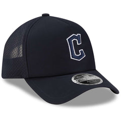 Cleveland Guardians New Era 2026 Batting Practice Apex 9FORTY Adjustable Trucker Hat - Navy - New Era Discount