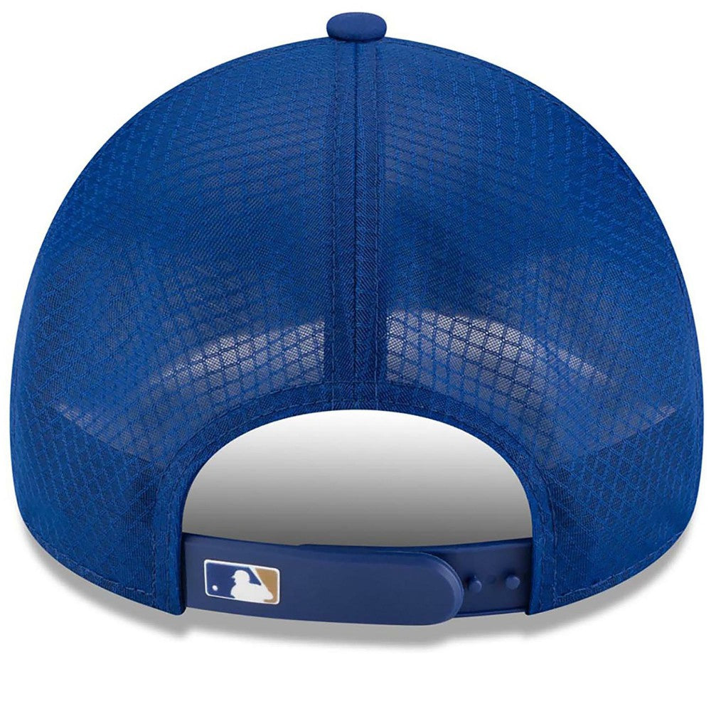 Kansas City Royals New Era 2026 Batting Practice Apex 9FORTY Adjustable Trucker Hat - Royal - New Era on Sale