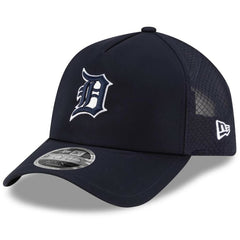 Detroit Tigers New Era 2026 Batting Practice Apex 9FORTY Adjustable Trucker Hat - Navy - New Era Lifestyle