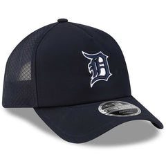 Detroit Tigers New Era 2026 Batting Practice Apex 9FORTY Adjustable Trucker Hat - Navy - New Era Lifestyle