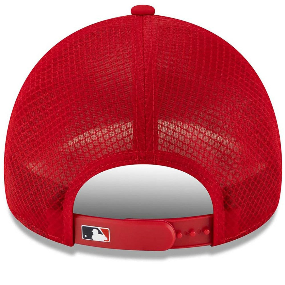 St. Louis Cardinals New Era 2026 Batting Practice Apex 9FORTY Adjustable Trucker Hat - Red - New Era Discount