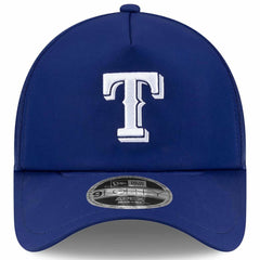 Texas Rangers New Era 2026 Batting Practice Apex 9FORTY Adjustable Trucker Hat - Royal - New Era Lifestyle