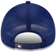 Texas Rangers New Era 2026 Batting Practice Apex 9FORTY Adjustable Trucker Hat - Royal - New Era Lifestyle