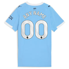 Manchester City Women's 2025/26 Home Replica Custom Jersey Sky Blue - Puma outlet