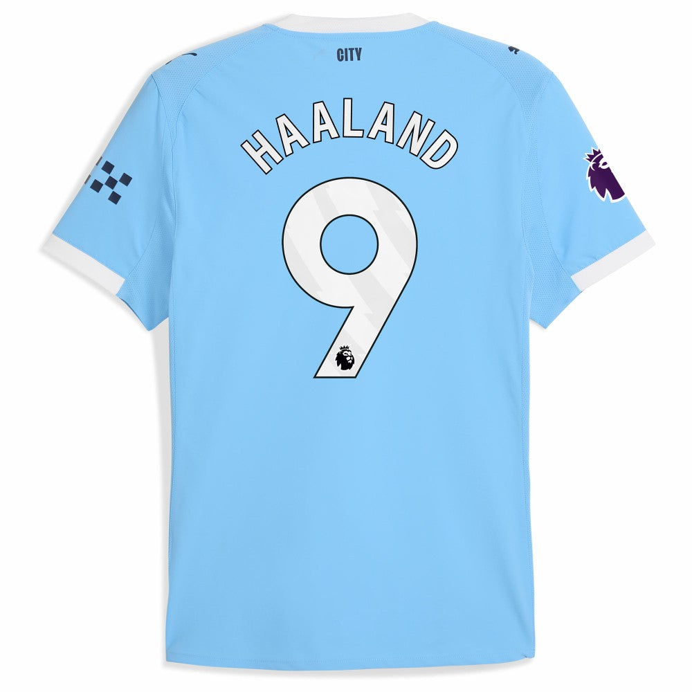 Erling Haaland Manchester City 2025/26 Home Player Jersey Sky Blue - Puma sale
