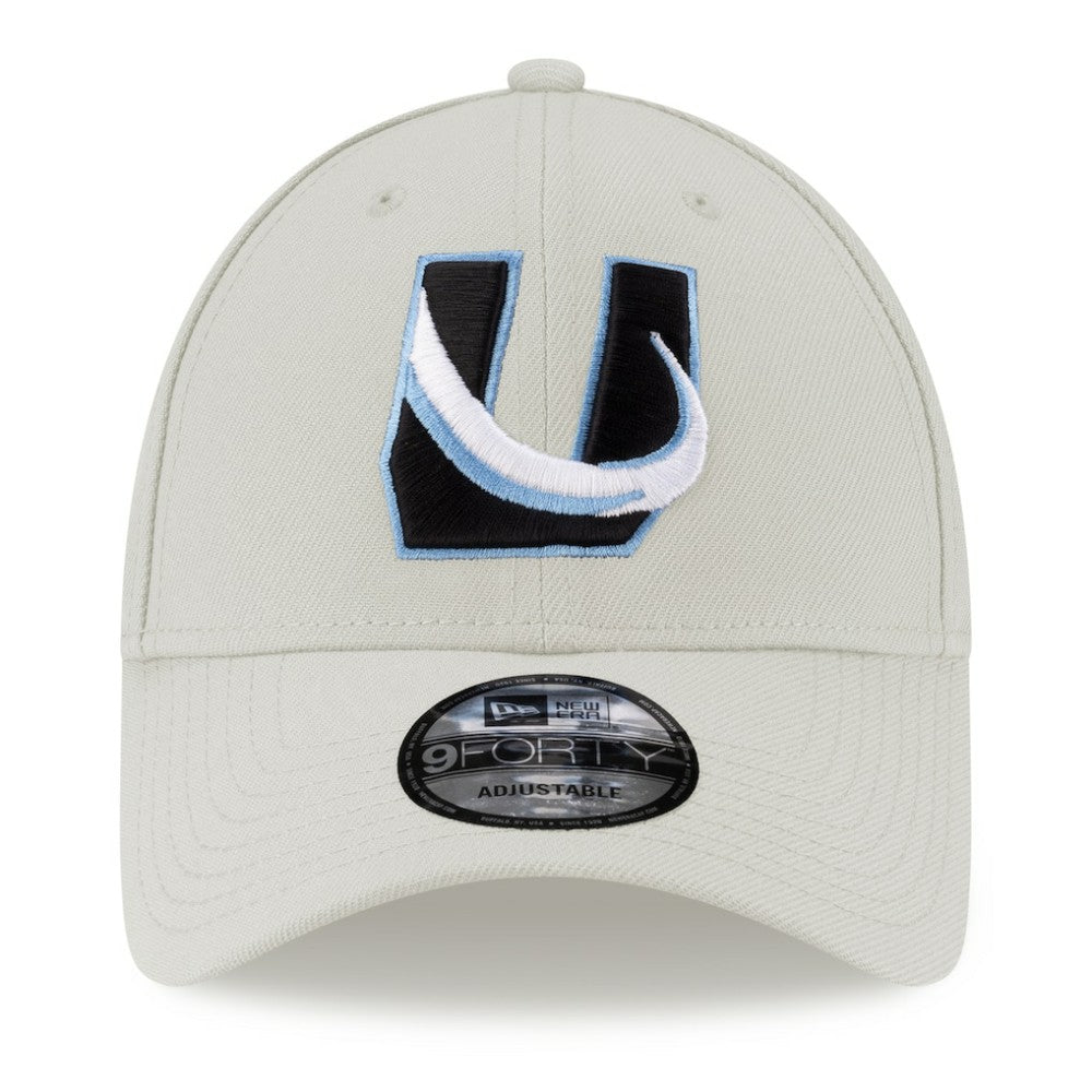 Utah Mammoth New Era 9FORTY Adjustable Hat - Cream - NHL 203149320
