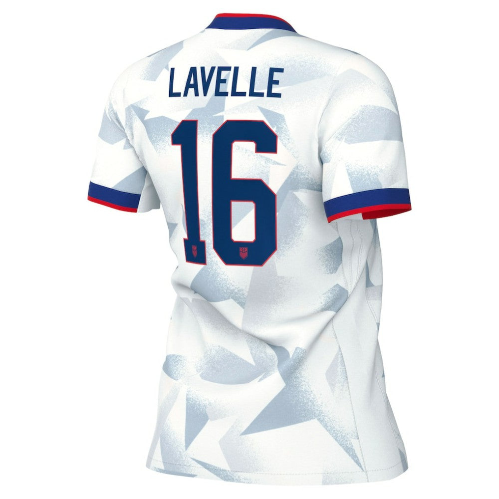Rose Lavelle USWNT Women's 2025 Home Replica Player Jersey White - Nike