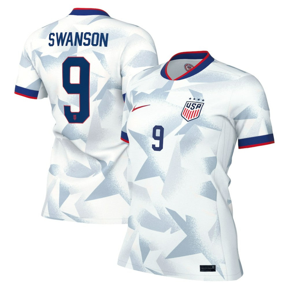 Mallory Swanson USWNT Women's 2025 Home Replica Player Jersey White - Nike Discount