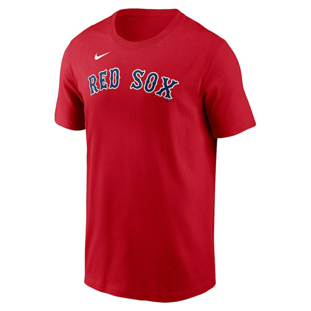 Jarren Duran Boston Red Sox Nike Fuse Name & Number T-Shirt - Red - Nike Sale