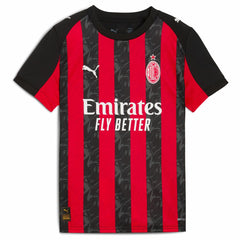 Christian Pulisic AC Milan Youth 2025/26 Home Replica Player Jersey Red - Puma Discount