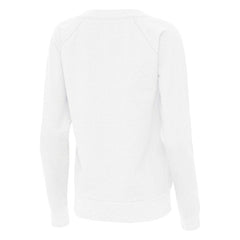 Chicago Cubs Antigua Women's Varsity Tri-Blend V-Neck Long Sleeve T-Shirt - White - MLB Discount