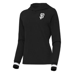 San Francisco Giants Antigua Women's Trek Pullover Hoodie - Black - MLB Online