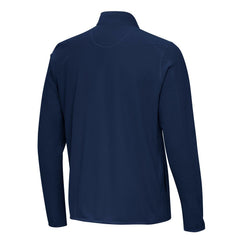 Milwaukee Brewers Antigua Step Up Quarter-Zip Pullover - Navy - MLB Lifestyle
