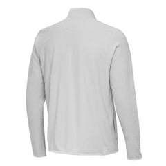 Texas Rangers Antigua Step Up Quarter-Zip Pullover - Gray - MLB Lifestyle