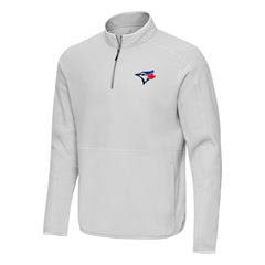 Toronto Blue Jays Antigua Step Up Quarter-Zip Pullover - Gray - MLB Online