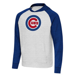 Chicago Cubs Antigua Urgent Pullover Hoodie - Royal/Gray - MLB Online