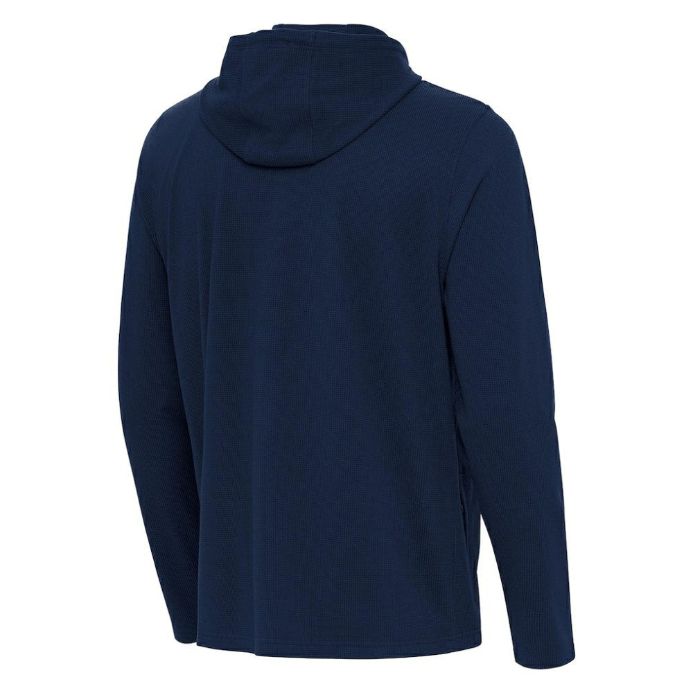 Houston Astros Antigua Connected Quarter-Zip Pullover Hoodie - Navy - MLB Online